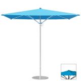 patio square manual lift umbrella